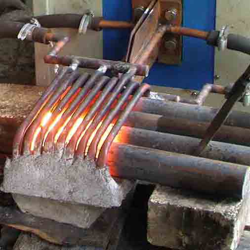 induction heating forging machine